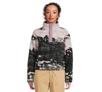 Helvetia II Printed Cropped Half Snap Women XS mehrfarbig dunkelbraun - Farbe shale purple sisters