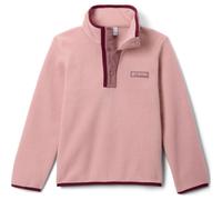 Columbia Youth Unisex Helvetia 2 Half Snap Fleece, Fleece-Überzieher, Radiergummi, Rosa, Feige, M