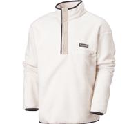 Columbia Helvetia II Half Snap Fleece Herren Pullover weiss Größe M Camping Widerstandsfähig