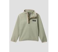 Columbia Helvetia II Half Snap Fleece Kids Half-Zip Fleece Pullover safari / stone green Jungen Gr. S