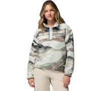 Columbia Helvetia II Printed Cropped Damen Pullover beige Größe XL Lifestyle Widerstandsfähig
