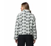 COLUMBIA Helvetia II Printed Cropped Half Sn Damen | SEDONA SAGE, GEOSTACK | XS