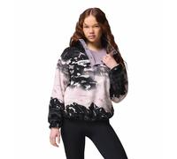 Columbia - Bedrucktes Fleece mit Halbdruck - Helvetia II Printed Cropped Half Snap Shale Prpl Sstrs Shl Prpl für Damen - Größe M - Rosa Rosa M
