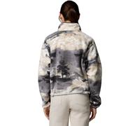 Columbia Helvetia II Printed Cropped Half Snap Damen Rollkragenpullover, schwarz XL