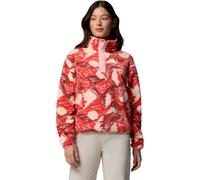 COLUMBIA Helvetia™ Ii Printed Cropped Half Snap - Damen - Rot / Weiß - Größe S- Modell 2026
