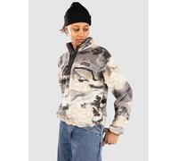 Columbia Helvetia II Printed Cropped Half Snap Half-Zip Fleece Pullover shark / dreaming Damen Gr. XS