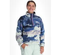 Columbia Helvetia II Printed Cropped Half Snap W Damen Pullover - (Größe: S, Blau)