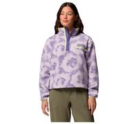 Columbia - Helvetia II Printed Cropped Half Snap W Stormwatch Sprayflower - L - Fleece Stormwatch Sprayflower L