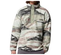 Columbia - Helvetia II Printed Half Snap Fleece - Fleecepullover, Gr. M, grau (SedonaSage/Summits)