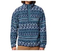 Columbia - Helvetia II Printed Half Snap Fleece - Fleecepullover, Gr. XL, blau (Everblue/Knitknot)