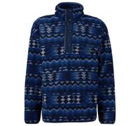 Columbia - Helvetia II Printed Half Snap Fleece - Fleecepullover, Gr. XL, blau (MountainBlue/Retrotree)