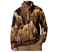 Columbia - Helvetia II Printed Half Snap Fleece - Fleecepullover, Gr. XXL, braun (DeltaSoarin)