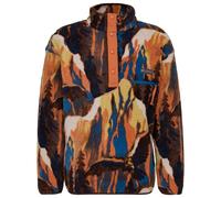Columbia - Helvetia II Printed Half Snap Fleece - Fleecepullover, Gr. XXL, braun (TeakBrown/Soarin)