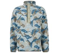 Columbia - Helvetia II Printed Half Snap Fleece - Fleecepullover, Gr. XXL, grau (Safari/Sunscapes)