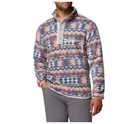 Columbia - Helvetia II Printed Half Snap Fleece - Fleecepullover, Gr. XXL, grau (SeaSalt/Retrotree)