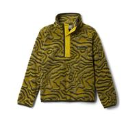 Columbia Helvetia II Printed Half Snap Fleece mossy green topoglitch, antique moss (379) XL