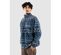 Columbia Helvetia II Printed Half Snap Fleece Pullover everblue knitknot Herren Gr. XL