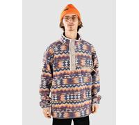 Columbia Helvetia II Printed Half Snap Fleece Pullover sea salt / retrotree Herren Gr. XL