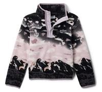 Columbia Helvetia II Printed Snap Kids Half-Zip Fleece Pullover shale purple sisters / lvnd Jungen Gr. L