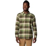 COLUMBIA Hemd Cornell Woods Flannel Long Sleeve S (1617951) L Stone Green Classic Multi Tartan