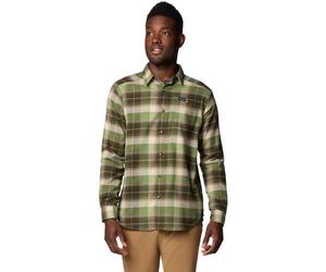 COLUMBIA Hemd Cornell Woods Flannel Long Sleeve S (1617951) L Stone Green Classic Multi Tartan