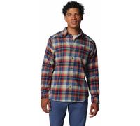 Columbia Herren Cornell Woods Flanellhemd mit Langen Ärmeln Langarmshirt, Collegiate Navy Classic Multi Tartan, Mittel
