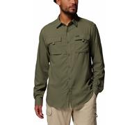 Columbia - Hemd mit Sonnenschutz und Feuchtigkeitstransport - Silver Ridge Utility II LS Shirt Stone Green für Herren - Größe XL - Grün Grün XL