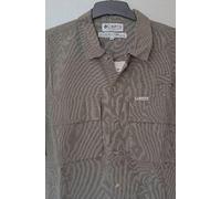 Columbia Hemd Summit Crest Campshirt (L sage grüngrau Langarm)