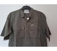 Columbia Hemd Summit Crest Campshirt (M sage grüngrau Halbarm)