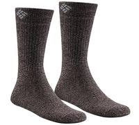 Columbia Herren 2er-Pack Casual Wool Crew Lässige Socken, anthrazit, 4.5-12 UK