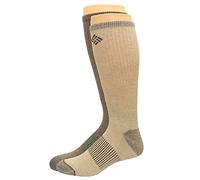 Columbia Herren 4er-Pack Everyday Crew Socken, Khaki/Braun meliert, 37.5-46 EU