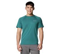 Columbia Herren Alpine Chill Pro Short Sleeve Crew, Blau (River Blue), L