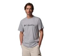 Columbia - CSC Basic Logo Tee - T-Shirt, Gr. M, grau (ColumbiaGreyHeather)