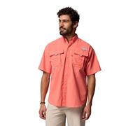 Columbia Herren Big and Powerful Bahama II UPF 30 Kurzarm Angeltrikot, Melonade, Klein