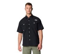 Columbia Herren Big and Powerful Bahama II UPF 30 Kurzarm Angeltrikot, Schwarz, Large Hoch