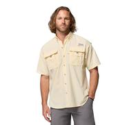 Columbia Herren Big and Powerful Bahama II UPF 30 Kurzarm Angeltrikot, Zitronenwaschung, L