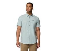 Columbia Herren Big & Tall Rapid Rivers Novelty Short Sleeve, Crushed Blue/Diamond Dobby, L