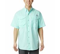 Columbia Herren Bonehead Kurzarm-Shirt, Gulf Stream, 4X