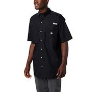 Columbia Herren Bonehead Kurzarmhemd, Schwarz, 3X Tall