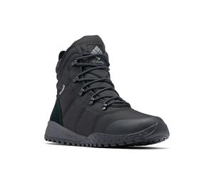 Columbia Herren Fairbanks Omni-Heat Schneestiefel, Black/Titanium Ii, 40.5 EU Weit