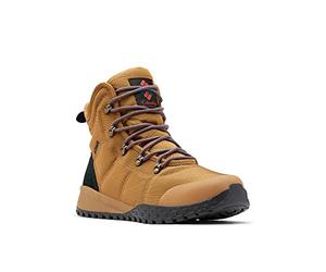 Columbia Herren Fairbanks Omni-Heat Schneestiefel, Elch/Rostig, 40.5 EU | Vollständig wasserdicht, isoliert, hohe Traktion, breite Passform erhältlich
