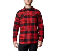 Columbia Flare Gun Stretch Flannel sail red river crossing plaid (698) S