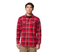 Columbia Herren Flare Gun Stretch Flanell, MTN Red Trails Edge Plaid, Größe XL