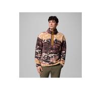 Columbia Herren Fleecepullover HELVETIA II PRINTED HALF SNAP FLEECE, braun, Gr. M