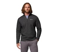 Columbia Herren Hart Mountain III Half Zip Wander-Shirt, Schwarz meliert, Klein