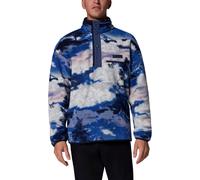 Columbia Herren Helvetia II Printed Half Snap Pullover (Größe M, blau)