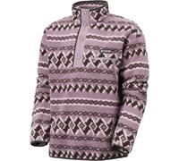 Columbia Herren Helvetia II Printed Half Snap Pullover (Größe M, lila)
