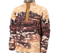 Columbia Herren Helvetia II Printed Half Snap Pullover (Größe S, braun)