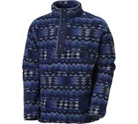 Columbia - Helvetia II Printed Half Snap Fleece - Fleecepullover, Gr. XL, blau (MountainBlue/Retrotree)