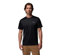 Columbia Herren T-Shirt Hike Crew Kurzarm Schwarz XL